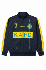 Mikina Ronaldo All Nassr modro žltá