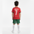 Dres Ronaldo Portugalsko komplet červený