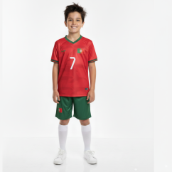 Futbalový dres Ronaldo Portugal tričko červené