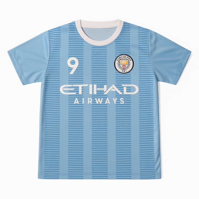 Dres Haaland Manchester City komplet modrý - Veľkosť: 122