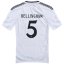 Futbalový dres Bellingham Real Madrid tričko biele - Veľkosť: S