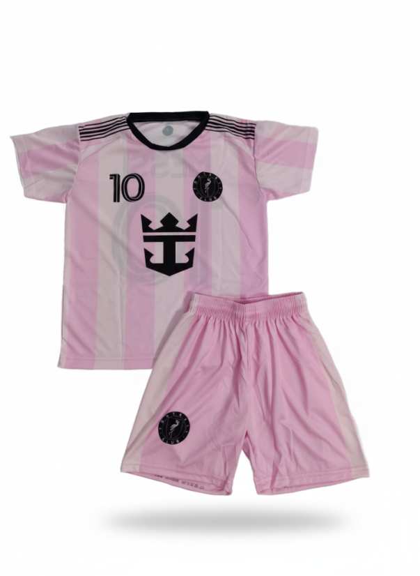 Dres Messi Inter Miami komplet ružový - Veľkosť: 146