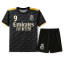 Dres MBappé Real Madrid komplet čierny - Veľkosť: S