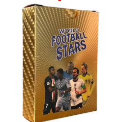 Zberateľské futbalové kartičky Gold Zlaté
