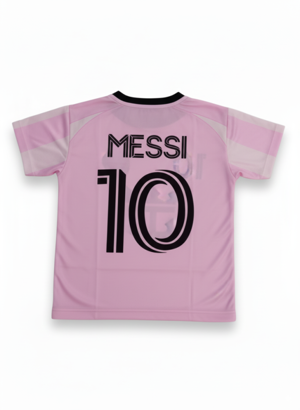 Dres Messi Inter Miami komplet ružový - Veľkosť: 146