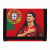 Futbalová peňaženka Ronaldo Portugal