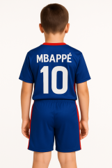 Dres MBappé Francúzsko komplet modrý