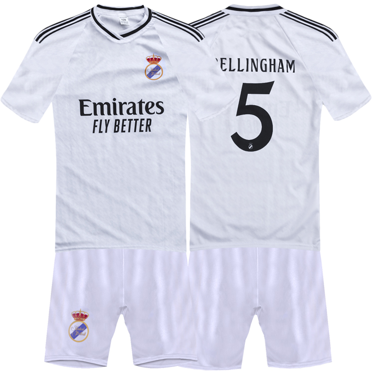 Dres Bellingham Real Madrid komplet biely - Veľkosť: S