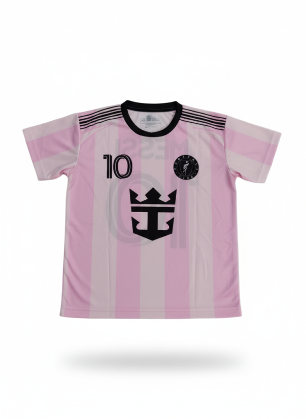 Dres Messi Inter Miami komplet ružový - Veľkosť: 146